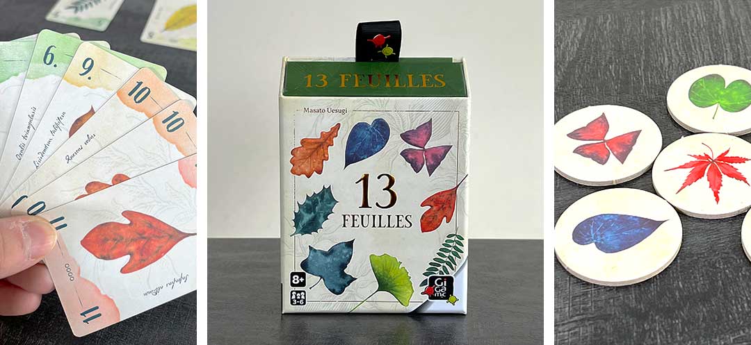 13 feuilles jeu avis