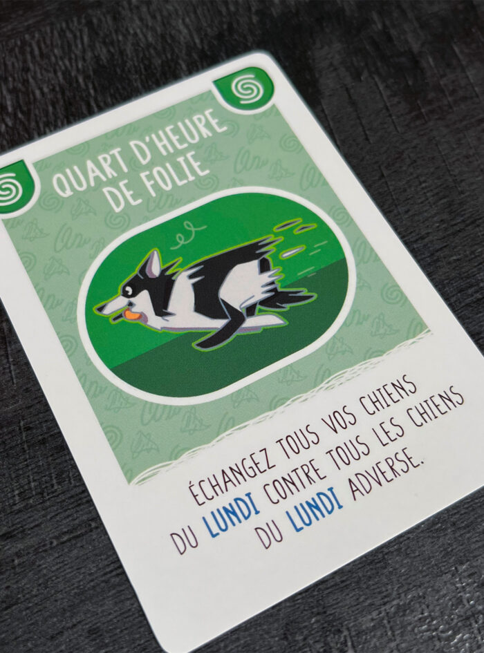 Jeu de carte chien Woof Days