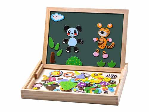 Puzzle en bois éducatif 3 ans
