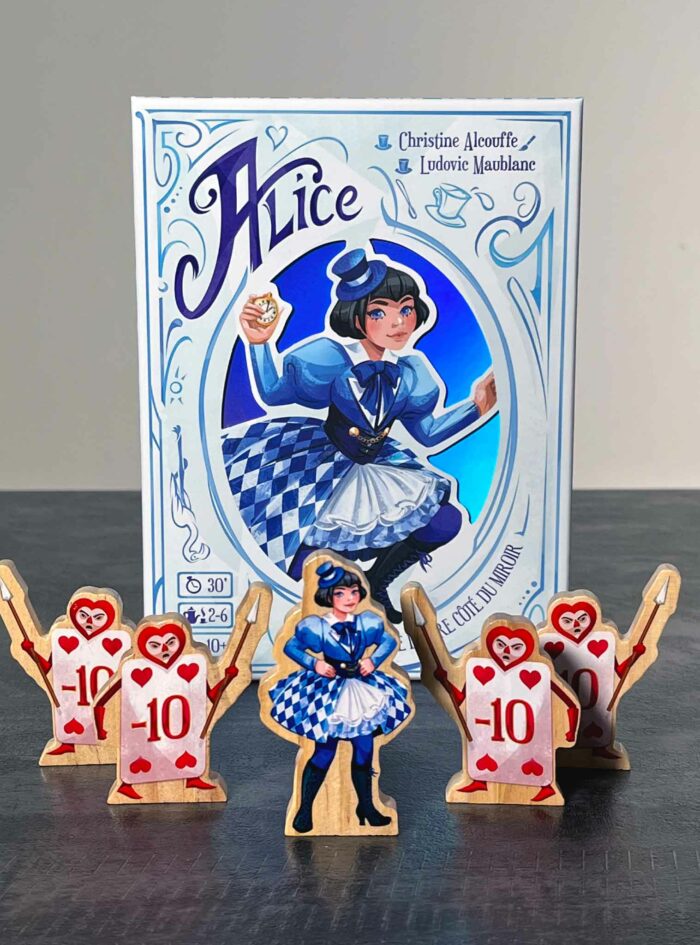 Alice de l'autre côte du miroir jeu