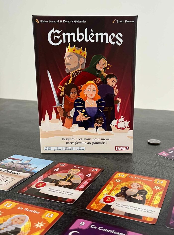Emblèmes jeu de société
