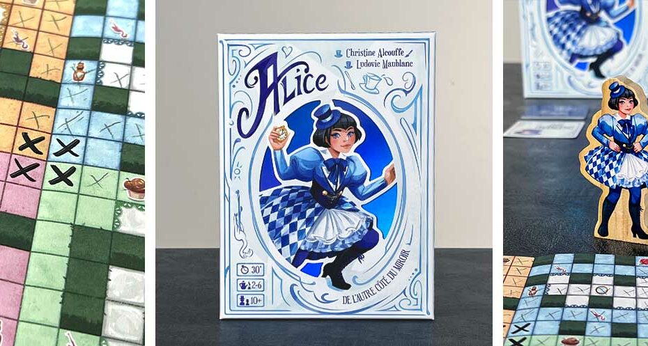 Jeu de société Alice de l'autre côté du miroir avis