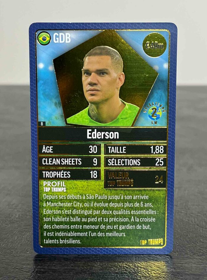 Top trumps cartes football français