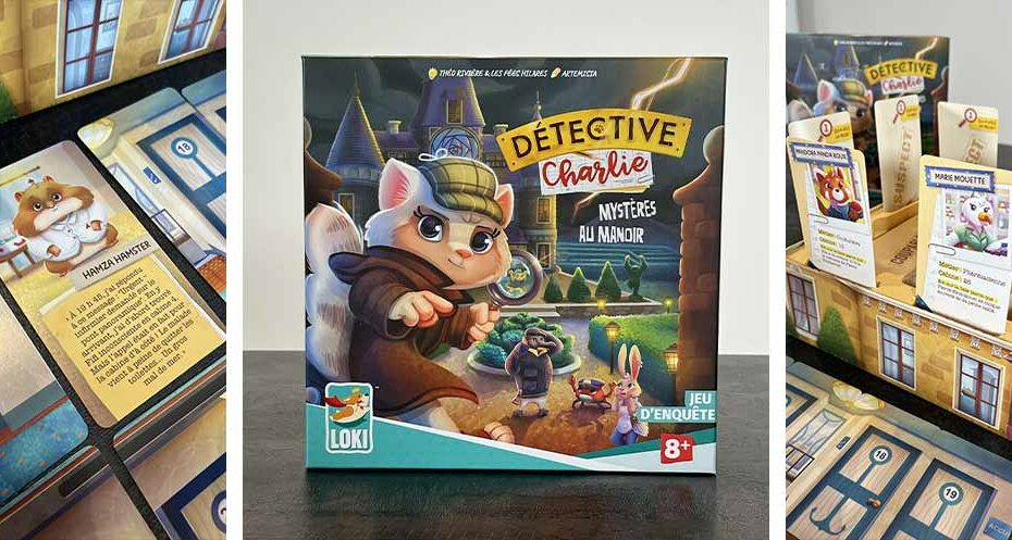 Détective Charlie mystères au manoir avis