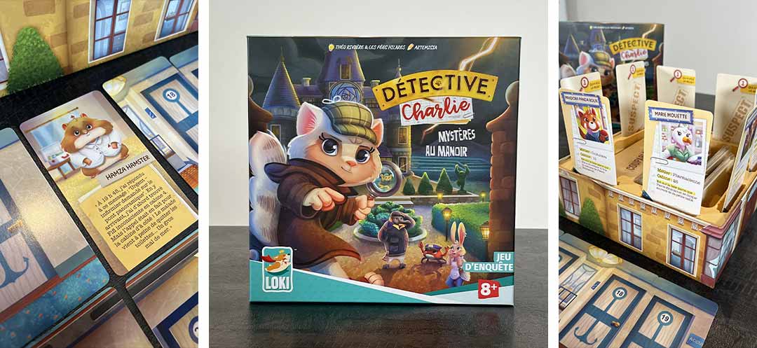 Détective Charlie mystères au manoir avis