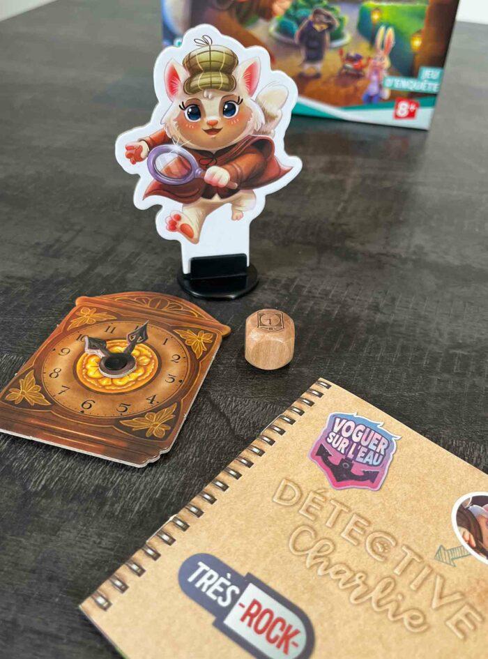 Jeu enquête Détective Charlie Mystères au Manoir