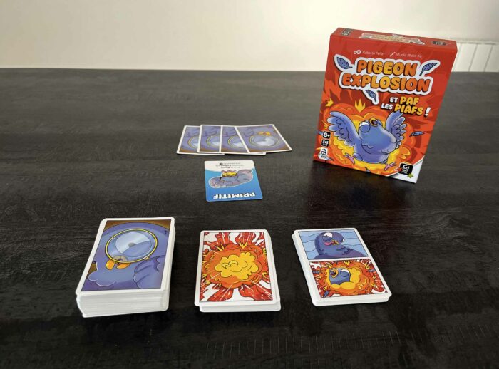 Jeu de société pigeon explosion