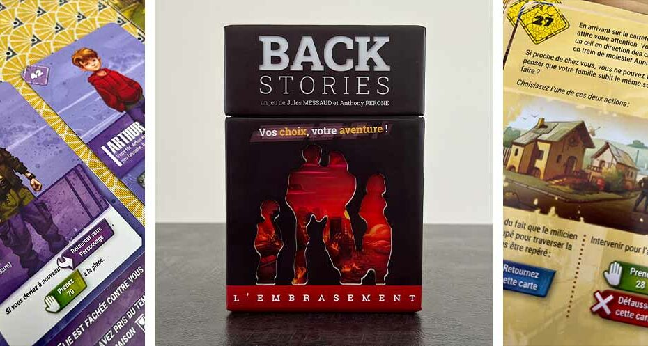 Backstories l'embrasement avis